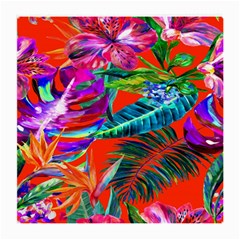 Aloha Hawaiian Flower Floral Sexy Summer Orange Medium Glasses Cloth (2-side) by Mariart