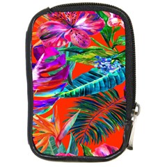 Aloha Hawaiian Flower Floral Sexy Summer Orange Compact Camera Cases by Mariart