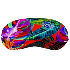 Aloha Hawaiian Flower Floral Sexy Summer Orange Sleeping Masks by Mariart