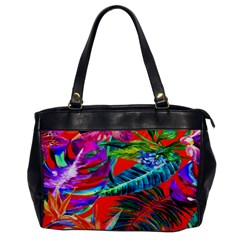 Aloha Hawaiian Flower Floral Sexy Summer Orange Office Handbags by Mariart