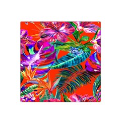 Aloha Hawaiian Flower Floral Sexy Summer Orange Satin Bandana Scarf by Mariart