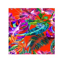 Aloha Hawaiian Flower Floral Sexy Summer Orange Small Satin Scarf (square) by Mariart