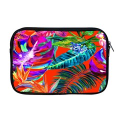 Aloha Hawaiian Flower Floral Sexy Summer Orange Apple Macbook Pro 17  Zipper Case