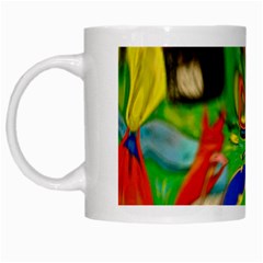 Acrobat Wormhole Transmitter Monument Socialist Reality Rainbow White Mugs by Mariart