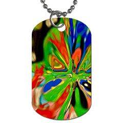 Acrobat Wormhole Transmitter Monument Socialist Reality Rainbow Dog Tag (two Sides) by Mariart