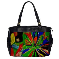 Acrobat Wormhole Transmitter Monument Socialist Reality Rainbow Office Handbags by Mariart