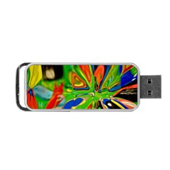 Acrobat Wormhole Transmitter Monument Socialist Reality Rainbow Portable Usb Flash (two Sides) by Mariart