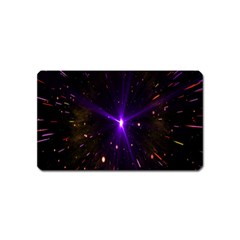 Animation Plasma Ball Going Hot Explode Bigbang Supernova Stars Shining Light Space Universe Zooming Magnet (name Card) by Mariart