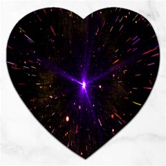 Animation Plasma Ball Going Hot Explode Bigbang Supernova Stars Shining Light Space Universe Zooming Jigsaw Puzzle (heart) by Mariart