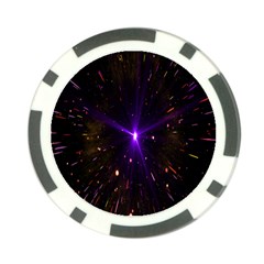 Animation Plasma Ball Going Hot Explode Bigbang Supernova Stars Shining Light Space Universe Zooming Poker Chip Card Guard (10 Pack) by Mariart