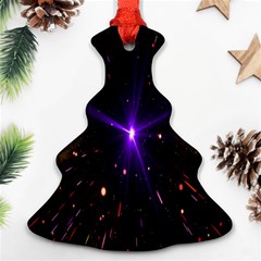 Animation Plasma Ball Going Hot Explode Bigbang Supernova Stars Shining Light Space Universe Zooming Ornament (christmas Tree)  by Mariart