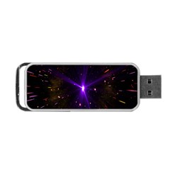 Animation Plasma Ball Going Hot Explode Bigbang Supernova Stars Shining Light Space Universe Zooming Portable Usb Flash (two Sides) by Mariart