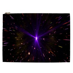 Animation Plasma Ball Going Hot Explode Bigbang Supernova Stars Shining Light Space Universe Zooming Cosmetic Bag (xxl)  by Mariart