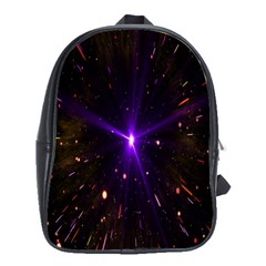 Animation Plasma Ball Going Hot Explode Bigbang Supernova Stars Shining Light Space Universe Zooming School Bag (xl) by Mariart