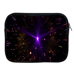 Animation Plasma Ball Going Hot Explode Bigbang Supernova Stars Shining Light Space Universe Zooming Apple Ipad 2/3/4 Zipper Cases by Mariart