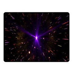 Animation Plasma Ball Going Hot Explode Bigbang Supernova Stars Shining Light Space Universe Zooming Double Sided Fleece Blanket (small)  by Mariart