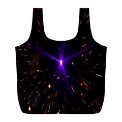 Animation Plasma Ball Going Hot Explode Bigbang Supernova Stars Shining Light Space Universe Zooming Full Print Recycle Bags (l)  by Mariart