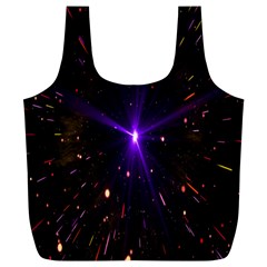 Animation Plasma Ball Going Hot Explode Bigbang Supernova Stars Shining Light Space Universe Zooming Full Print Recycle Bags (l)  by Mariart