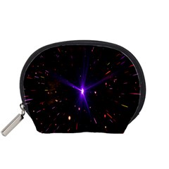 Animation Plasma Ball Going Hot Explode Bigbang Supernova Stars Shining Light Space Universe Zooming Accessory Pouches (small)  by Mariart