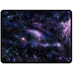 Animation Plasma Ball Going Hot Explode Bigbang Supernova Stars Shining Light Space Universe Zooming Double Sided Fleece Blanket (large)  by Mariart