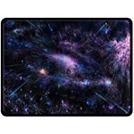 Animation Plasma Ball Going Hot Explode Bigbang Supernova Stars Shining Light Space Universe Zooming Double Sided Fleece Blanket (Large)  80 x60  Blanket Front