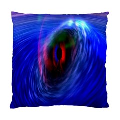 Black Hole Blue Space Galaxy Standard Cushion Case (two Sides)