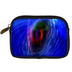 Black Hole Blue Space Galaxy Digital Camera Cases