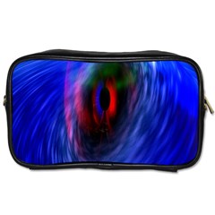 Black Hole Blue Space Galaxy Toiletries Bags