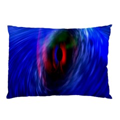 Black Hole Blue Space Galaxy Pillow Case (two Sides)