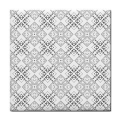 Background Pattern Diagonal Plaid Black Line Tile Coasters by Mariart