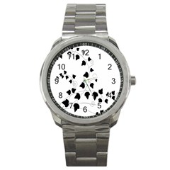 Black Leaf Sport Metal Watch