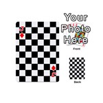 Grid Domino Bank And Black Playing Cards 54 (Mini)  Front - DiamondJ