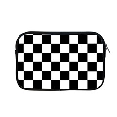 Grid Domino Bank And Black Apple Macbook Pro 13  Zipper Case by Nexatart