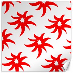 Star Figure Form Pattern Structure Canvas 12  X 12   by Nexatart