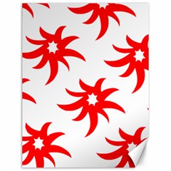 Star Figure Form Pattern Structure Canvas 12  X 16   by Nexatart