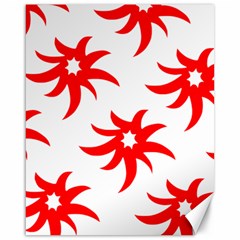 Star Figure Form Pattern Structure Canvas 16  X 20   by Nexatart