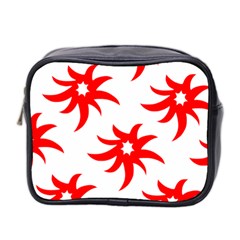 Star Figure Form Pattern Structure Mini Toiletries Bag 2-side by Nexatart