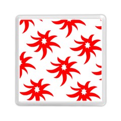 Star Figure Form Pattern Structure Memory Card Reader (square)  by Nexatart