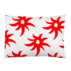 Star Figure Form Pattern Structure Pillow Case (two Sides) by Nexatart