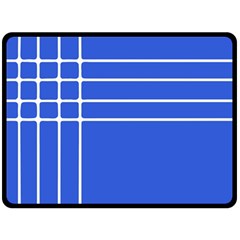 Stripes Pattern Template Texture Blue Fleece Blanket (large)  by Nexatart