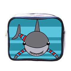 Shark Sea Fish Animal Ocean Mini Toiletries Bags by Nexatart