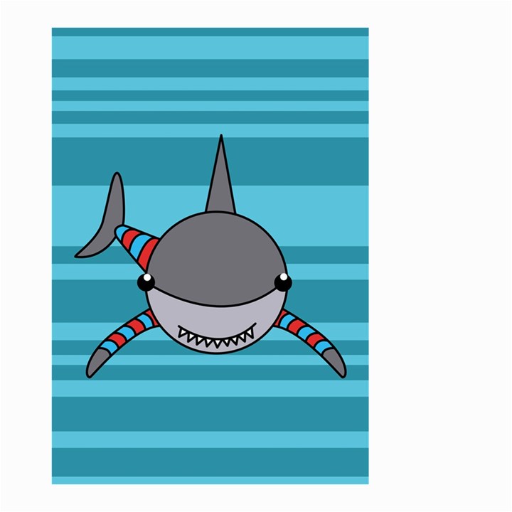 Shark Sea Fish Animal Ocean Small Garden Flag (Two Sides)