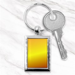 Gradient Orange Heat Key Chains (rectangle)  by Nexatart