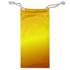 Gradient Orange Heat Jewelry Bag by Nexatart