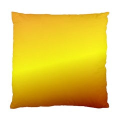 Gradient Orange Heat Standard Cushion Case (two Sides) by Nexatart