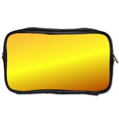 Gradient Orange Heat Toiletries Bags 2-side by Nexatart