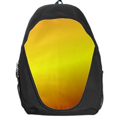 Gradient Orange Heat Backpack Bag by Nexatart