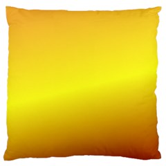 Gradient Orange Heat Standard Flano Cushion Case (two Sides) by Nexatart