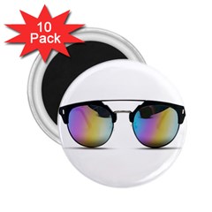 Sunglasses Shades Eyewear 2 25  Magnets (10 Pack)  by Nexatart