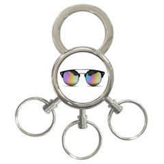 Sunglasses Shades Eyewear 3-ring Key Chains by Nexatart